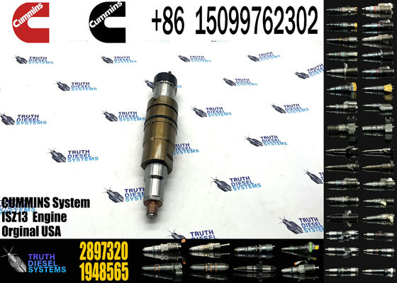 Common rail fuel injector 2872544 2897320 1933613 2030519 2031836 2872289 2086663 for Cum-mins Engine