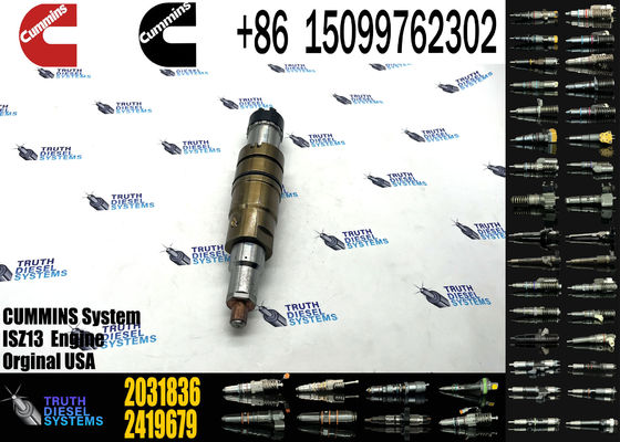 Common rail injector fuel injecto 2029622 2030519 2057401 2482244 2488244 2031836 for ISZ13 Excavator DC09 DC16 DC13