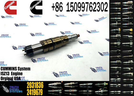 Common rail injector fuel injecto 2029622 2030519 2057401 2482244 2488244 2031836 for ISZ13 Excavator DC09 DC16 DC13