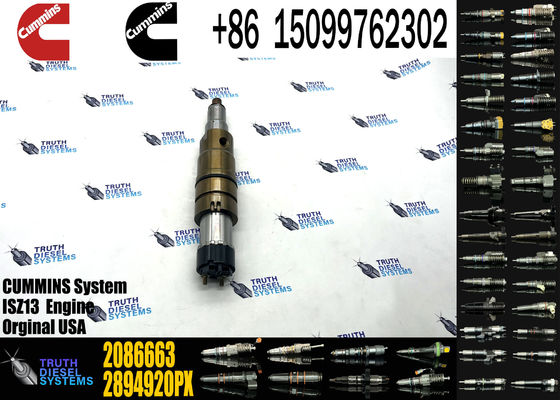 Diesel Engine Common Rail Fuel Injector 2086663 2482244 2488244 4327147 2872056 2872284 4397488