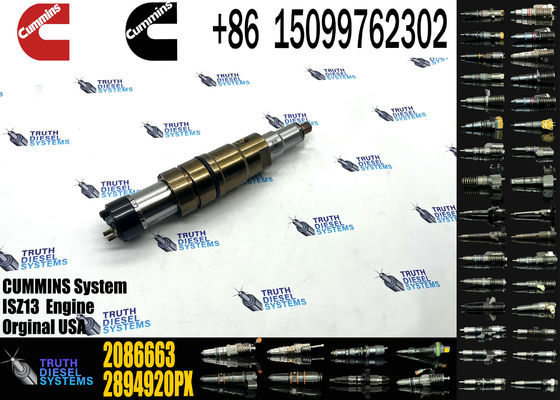 Diesel Engine Common Rail Fuel Injector 2086663 2482244 2488244 4327147 2872056 2872284 4397488