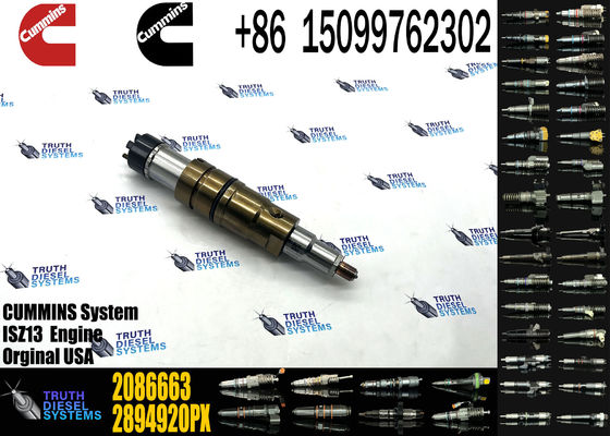 Diesel Engine Common Rail Fuel Injector 2086663 2482244 2488244 4327147 2872056 2872284 4397488