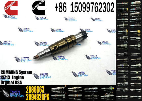 Diesel Engine Common Rail Fuel Injector 2086663 2482244 2488244 4327147 2872056 2872284 4397488
