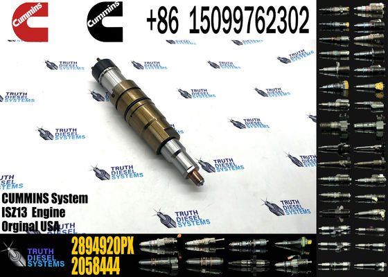 Common rail injector fuel injecto 2894920PX 2058444 2030519 2031836 2482244 2031386 for ISZ13 Excavator DC09 DC16 DC13