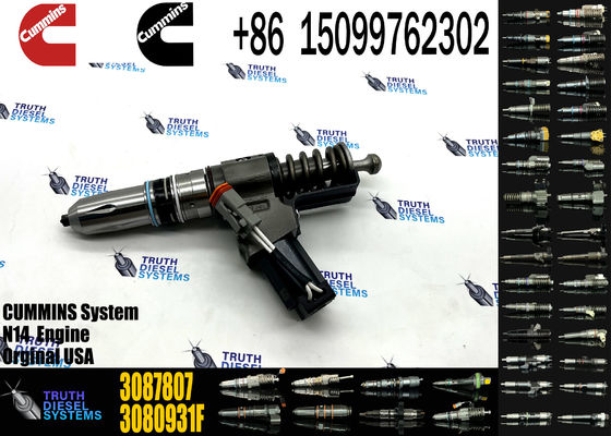 common rail fuel injector 3411764 3087733 3087807 3087560 3411766 3083846 3083622 3411759 for Cum-mins Engine N14