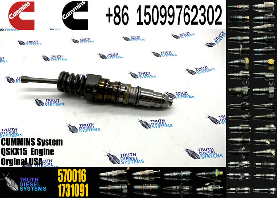 Diesel Engine Common Rail QSX15 Fuel Injector 4076963 4903028 570016 1764365 4030346 4088660 4954434 579251 1521978