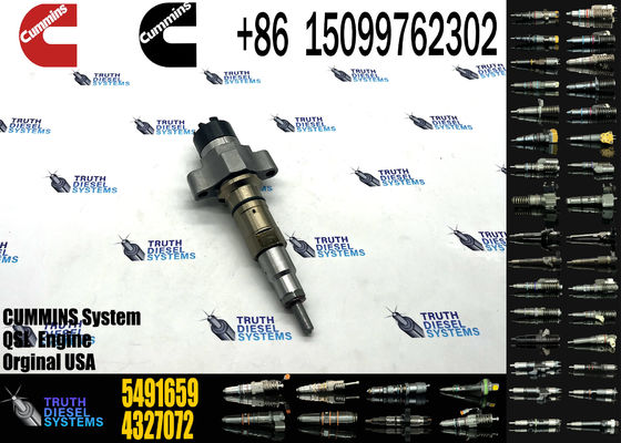 Diesel Fuel Injector 4359204 5491659 4327072 4307414 For Cum-mins Excavator QSL9.3 ISCE Engine