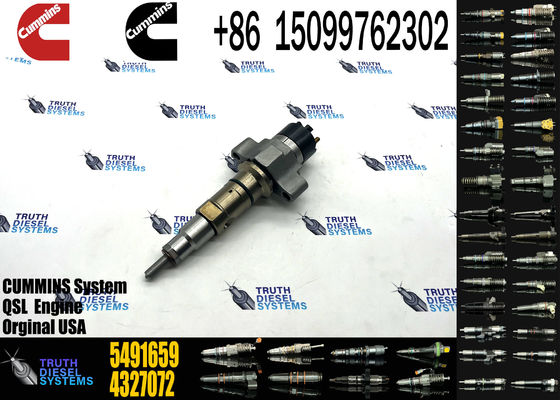 Diesel Fuel Injector 4359204 5491659 4327072 4307414 For Cum-mins Excavator QSL9.3 ISCE Engine