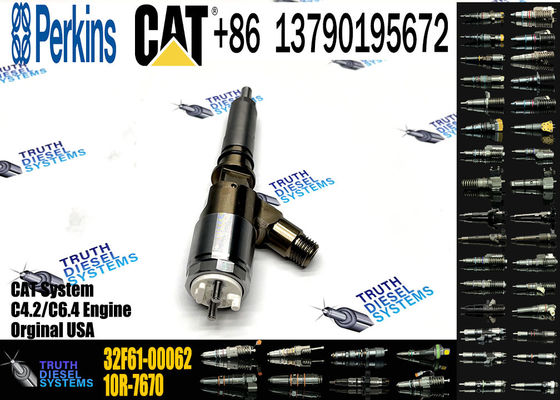 Diesel Parts Common Rail Fuel Injectors 326-4700 326-4756  32F61-00062 32F61-00013 2645A748  For Caterpillar C6.4