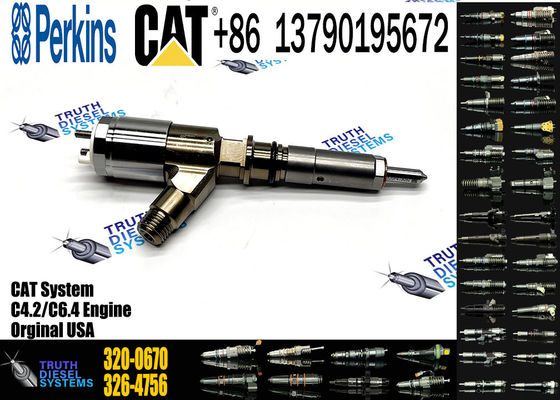 Common Rail Injector  32F61-00062 32F61-00014 32F61-00022 32F61-00012 32F61-00013 2645A748 320-0670  For C6.6 Engine