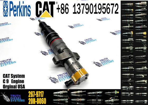 Common Rail Injector 267-9717  553-2592 557-7633 557-7637 328-2578 328-2580 267-9710 20R-8063  For CAT C7 C9  Engine