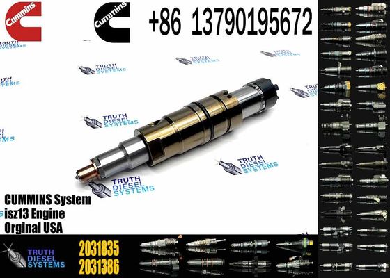 Common rail injector fuel injecto 2894920PX 2058444 2482244 2031386 for ISZ13 Excavator DC09 DC16 DC13