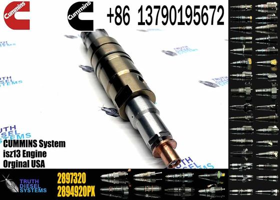 Common rail injector fuel injecto 4905880 2086663 2894920PX 2058444 for ISZ13 Excavator DC09 DC16 DC13