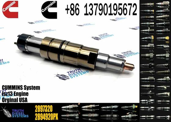 Common rail injector fuel injecto 4905880 2086663 2894920PX 2058444 for ISZ13 Excavator DC09 DC16 DC13