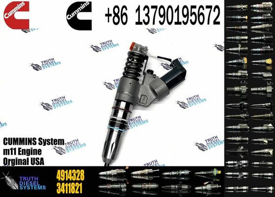 Common Rail Injector 3406604 3411821 3071497 3087648 4914328 3018835 3079946 For C-ummins M11 Engine