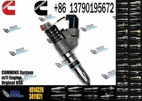 Common Rail Injector 3406604 3411821 3071497 3087648 4914328 3018835 3079946 For C-ummins M11 Engine