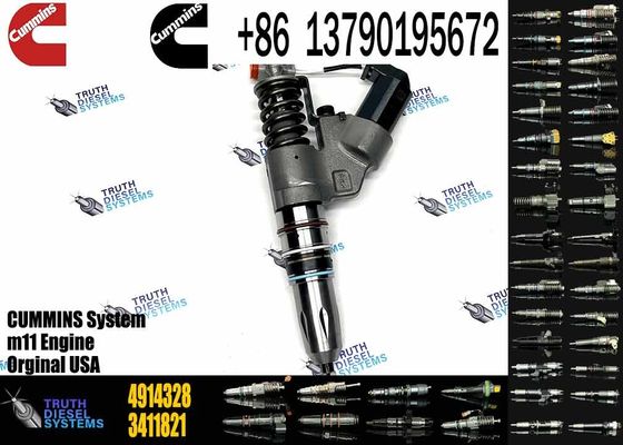 Common Rail Injector 3406604 3411821 3071497 3087648 4914328 3018835 3079946 For C-ummins M11 Engine