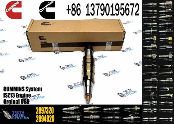 High performance diesel engine fuel injector common rail injector 4384363 5579419 2897320 2872405 for Cummins ISX15 RENE