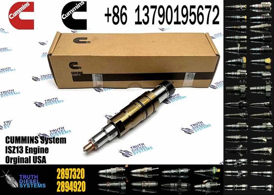 High performance diesel engine fuel injector common rail injector 4384363 5579419 2897320 2872405 for Cummins ISX15 RENE
