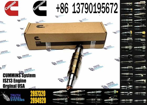 High performance diesel engine fuel injector common rail injector 4384363 5579419 2897320 2872405 for Cummins ISX15 RENE