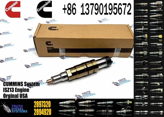 High performance diesel engine fuel injector common rail injector 4384363 5579419 2897320 2872405 for Cummins ISX15 RENE