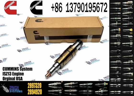High performance diesel engine fuel injector common rail injector 4384363 5579419 2897320 2872405 for Cummins ISX15 RENE