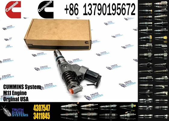 M11 Diesel Engine Fuel Injectors Parts Solenoid Valve Nozzle 3811021 4061854 4307547 3034407 For common Rail Injector 40
