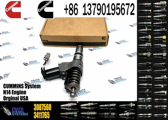 Factory OEM quality Brand New Diesel Common Rail Fuel Injector Assembly 4307516 3087560 4384360 for C ummins N14 engine