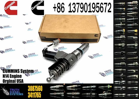 Factory OEM quality Brand New Diesel Common Rail Fuel Injector Assembly 4307516 3087560 4384360 for C ummins N14 engine