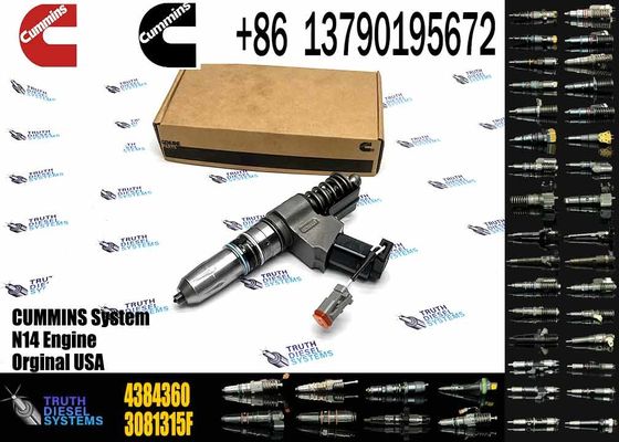 Factory OEM quality Brand New Diesel Common Rail Fuel Injector Assembly 4307516 3087560 4384360 for C ummins N14 engine