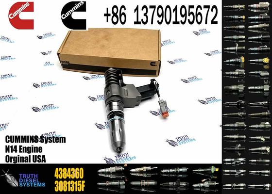 Factory OEM quality Brand New Diesel Common Rail Fuel Injector Assembly 4307516 3087560 4384360 for C ummins N14 engine