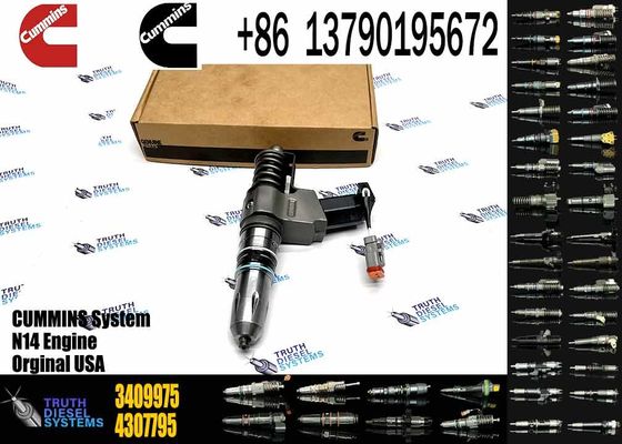 Common Rail Diesel Fuel Injector 3411760 3081315F 3409975 For Cummins QSN14 N14