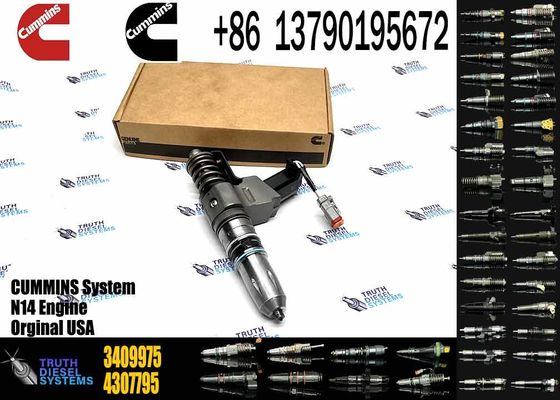 Common Rail Diesel Fuel Injector 3411760 3081315F 3409975 For Cummins QSN14 N14