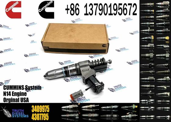 Common Rail Diesel Fuel Injector 3411760 3081315F 3409975 For Cummins QSN14 N14