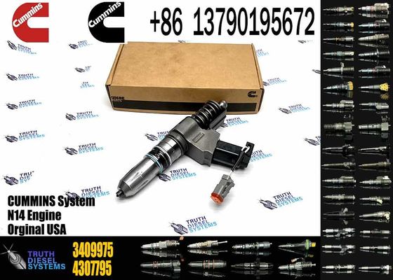 Common Rail Diesel Fuel Injector 3411760 3081315F 3409975 For Cummins QSN14 N14