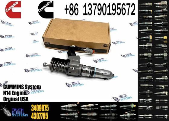 Common Rail Diesel Fuel Injector 3411760 3081315F 3409975 For Cummins QSN14 N14