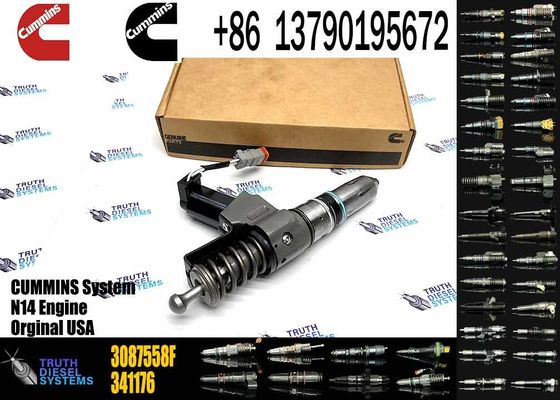 Common Rail Diesel Fuel Injector 3407776 3411385 3087558F For Cummins QSN14 N14