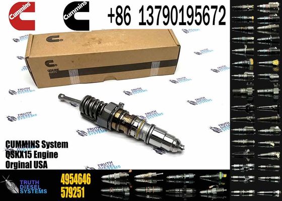 1764365 Genuine Diesel QSX15 Engine Common Rail Fuel Injector 1521978 570016 4954646 4076963 For Scania