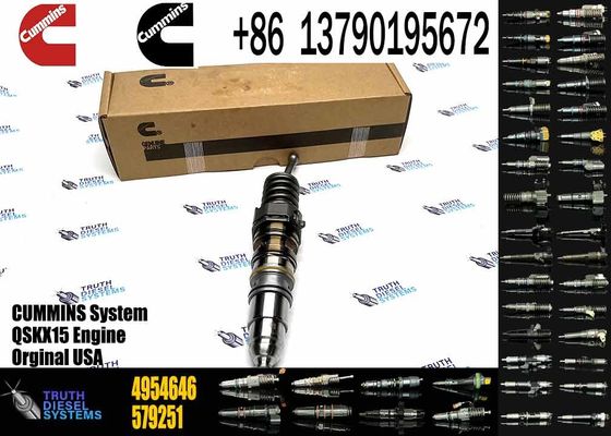 1764365 Genuine Diesel QSX15 Engine Common Rail Fuel Injector 1521978 570016 4954646 4076963 For Scania