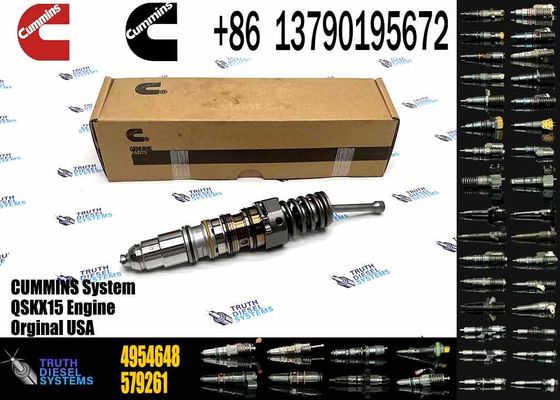 1764364 Genuine Diesel Engine Common Rail QSX15 Fuel Injector 1499257 579251 4903451 579263 4954648