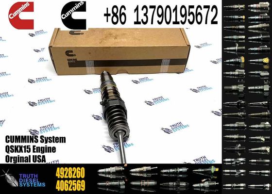 4928260 4928260NX 4928260, used for engine QSX15 ISX15 original fuel injector 4928260NX 4928260