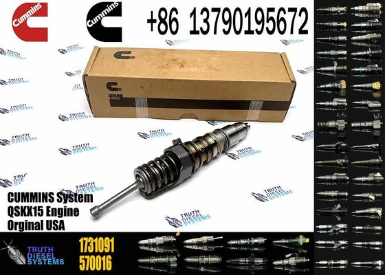 Fuel Inyector isx 15 Diesel X15 Injector 1846351 579253 1731091 579264 for cummins, Scania HPI Engine