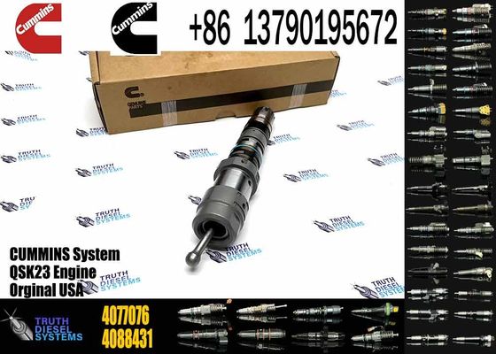 Truck tractor excavator diesel engine spare part QSK23 QSK60 QSK19 6D170 fuel injector 4902827 4077076 4062090