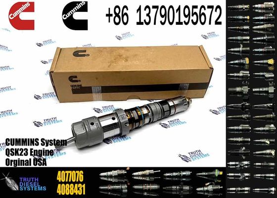 Truck tractor excavator diesel engine spare part QSK23 QSK60 QSK19 6D170 fuel injector 4902827 4077076 4062090
