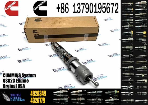 Common rail injector fuel injecto 4326779 4928346 4928349 for QSK23 Excavator QSK23 QSK45 QSK60