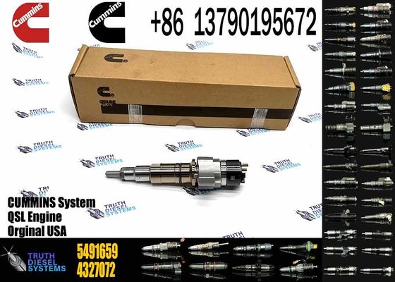 Diesel Fuel Injector 4359204 5491659 for Cummins Excavator Qsl9.3 Isce Engine 6L