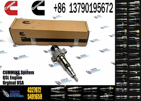 Diesel fuel injector common rail injector is suitable for Scania ISG XPI 2872544, 4307475, 4327072 fuel injector assembl