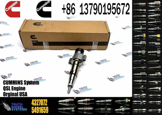 Diesel fuel injector common rail injector is suitable for Scania ISG XPI 2872544, 4307475, 4327072 fuel injector assembl