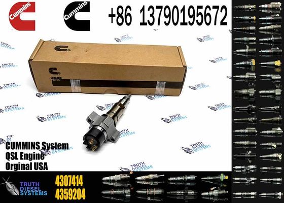Common rail injector fuel injecto 5491659 4327072 4359204 4307414 for QSL Excavator QSL9.3 ISCE Engine 6L