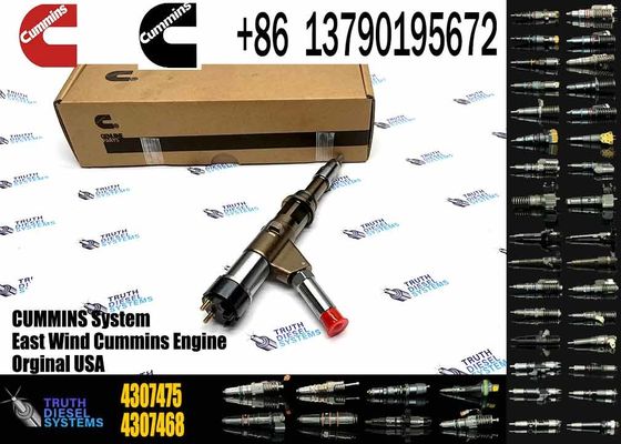 Diesel fuel injector common rail injector is suitable for Scania ISG XPI 2872544, 4307475, 4327072 fuel injector assembl